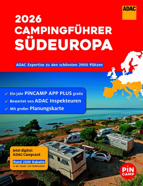 Produktbild: ADAC Campingf&uuml;hrer S&uuml;deuropa 2026