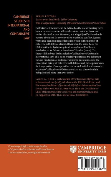 Produktbild: Collective Self-Defence in International Law