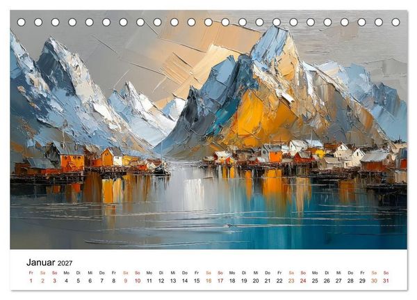 Produktbild: Europa Eleganz - Premium Edition (Tischkalender 2027 DIN A5 quer), CALVENDO Monatskalender