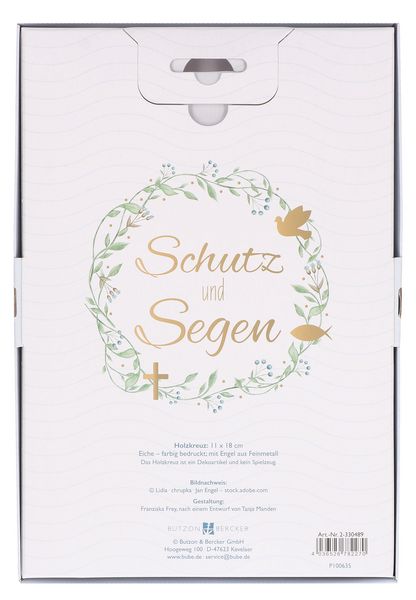 Produktbild: Kinderholzkreuz - Schutz und Segen