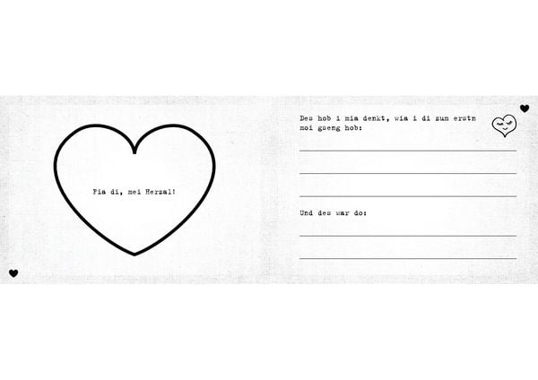 Produktbild: Was ich an dir liebe &ndash; Wos i an dir mog