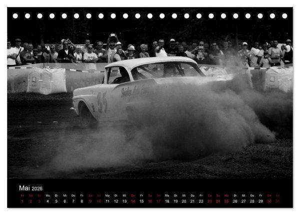 Produktbild: Dirt Track Races (Tischkalender 2026 DIN A5 quer), CALVENDO Monatskalender