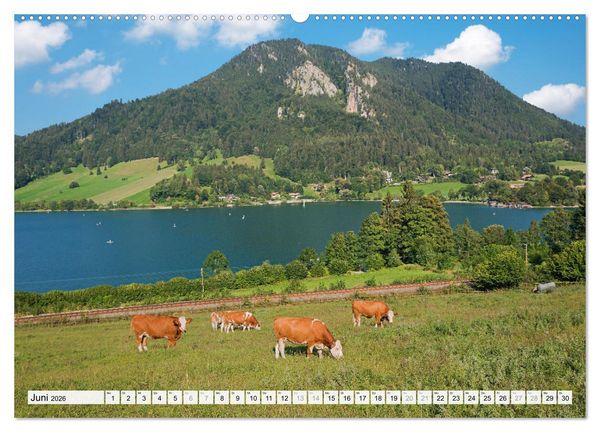 Produktbild: Schliersee-Idylle (Wandkalender 2026 DIN A2 quer), CALVENDO Monatskalender
