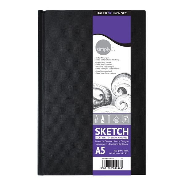 Produktbild: simply Skizzenbuch 54 Blatt DIN A5