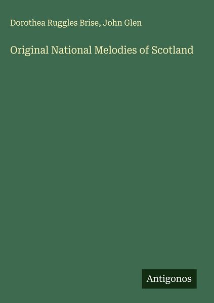 Produktbild: Original National Melodies of Scotland