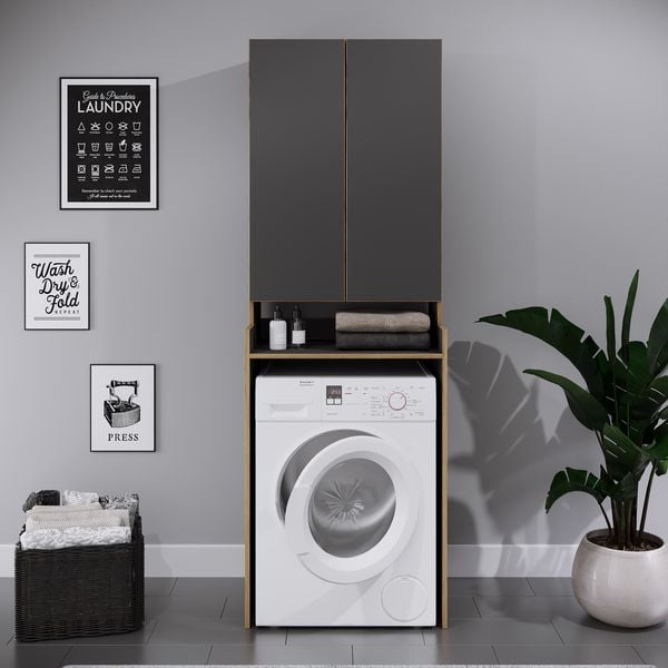 Produktbild: &Uuml;berbauschrank Waschmaschine &Uuml;berbau Rislo