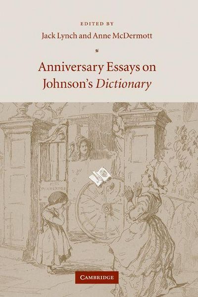 Produktbild: Anniversary Essays on Johnson's Dictionary