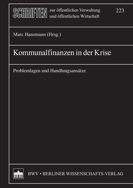 Produktbild: Kommunalfinanzen in der Krise