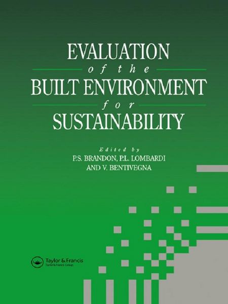 Produktbild: Evaluation of the Built Environment for Sustainability