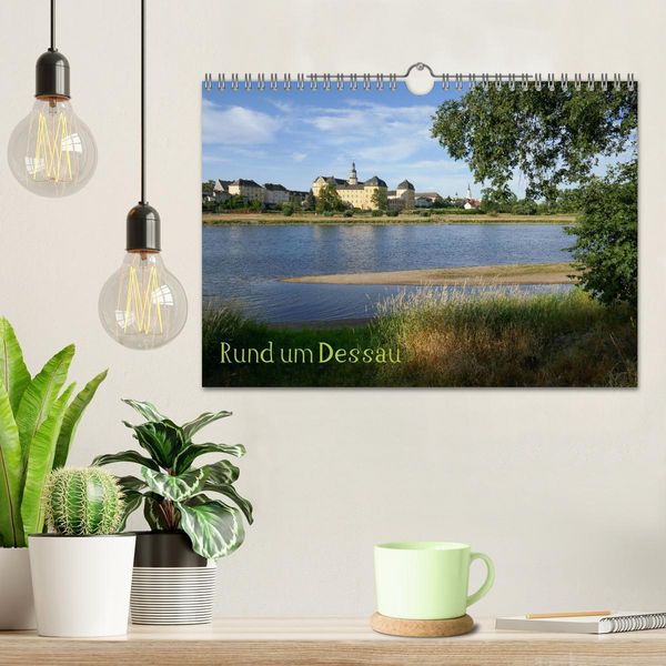 Produktbild: rund um Dessau (Wandkalender 2026 DIN A4 quer), CALVENDO Monatskalender