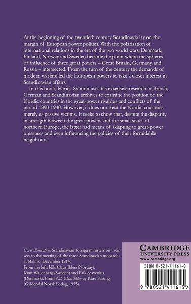 Produktbild: Scandinavia and the Great Powers 1890 1940