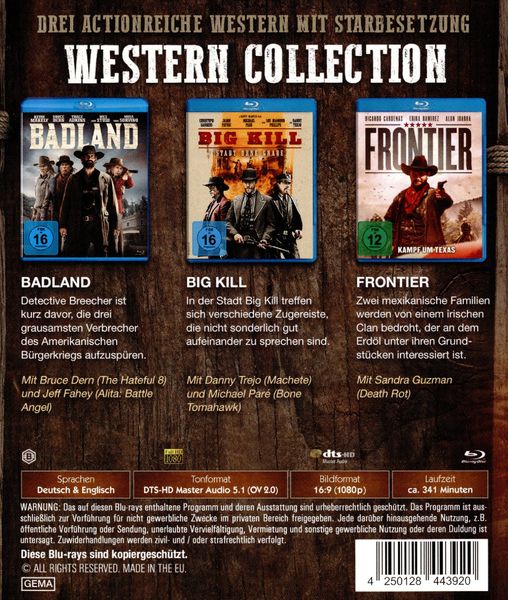 Produktbild: Western Collection [3 BRs]