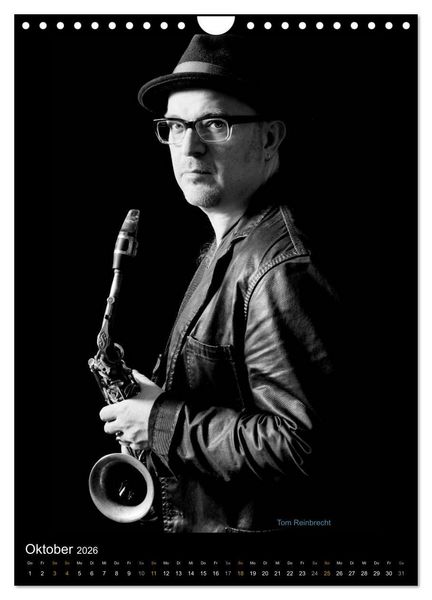 Produktbild: Jazz it! (Wandkalender 2026 DIN A4 hoch), CALVENDO Monatskalender