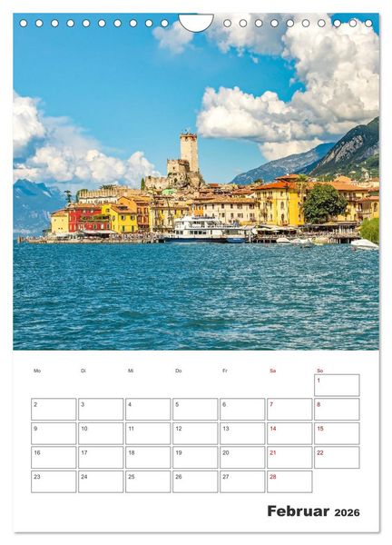 Produktbild: Malcesine am Gardasee - Impressionen (Wandkalender 2026 DIN A4 hoch), CALVENDO Monatskalender