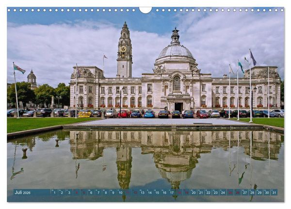 Produktbild: Herbe Sch&ouml;nheit Wales (Wandkalender 2026 DIN A3 quer), CALVENDO Monatskalender