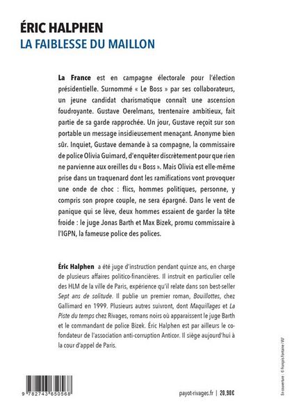 Produktbild: La faiblesse du maillon