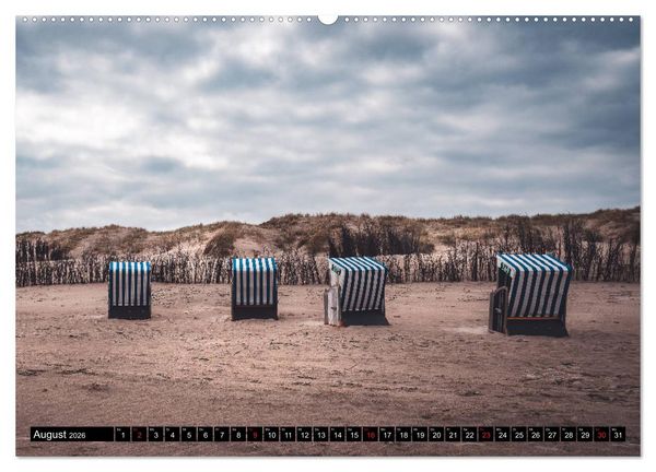 Produktbild: Mein Jahr auf Norderney (Wandkalender 2026 DIN A2 quer), CALVENDO Monatskalender