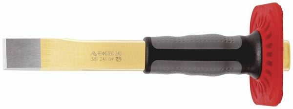 Produktbild: Schlitz- und Karosseriemei&szlig;el mit Handschutz 381 240 1 L&auml;nge 240mm Schneidenbreite 26mm