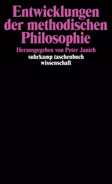Produktbild: Entwicklungen der methodischen Philosophie