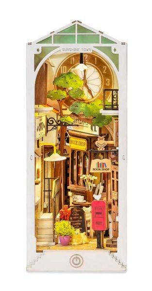 Book Nook DIY Bücherecke Sunshine Town