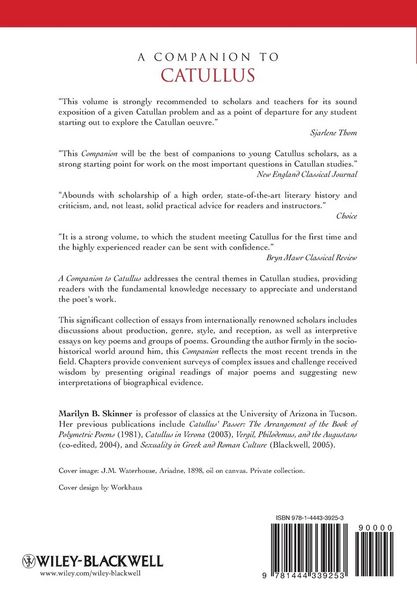 Produktbild: A Companion to Catullus