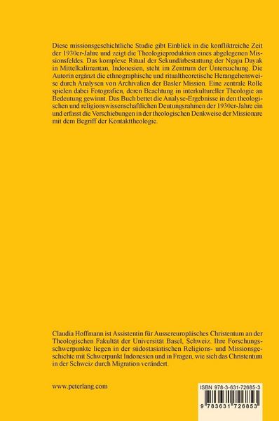 Produktbild: Fremdbegegnung &ndash; Das Totenritual Tiwah und die Basler Mission in kontakttheologischer Perspektive
