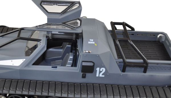 Produktbild: Ketten-Drift-Fahrzeug Military Police 1:12 2,4GHz RTR grau/blau