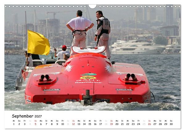 Produktbild: Offshore Powerboats (Wandkalender 2027 DIN A3 quer), CALVENDO Monatskalender