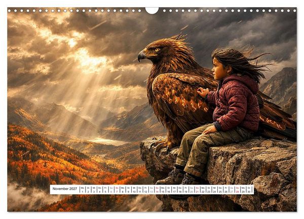 Produktbild: Wilde Geborgenheit (Wandkalender 2027 DIN A3 quer), CALVENDO Monatskalender