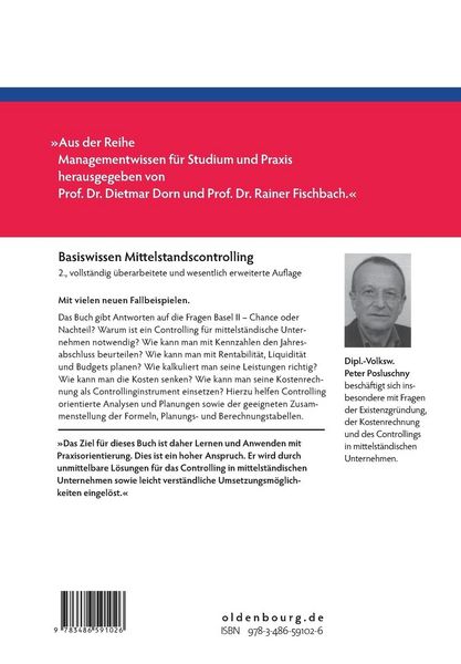 Produktbild: Basiswissen Mittelstandscontrolling