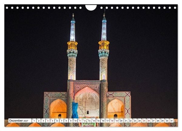 Produktbild: St&auml;dte des Irans - Yazd (Wandkalender 2027 DIN A4 quer), CALVENDO Monatskalender