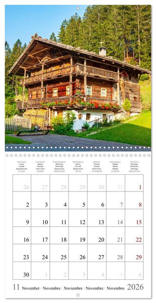 Produktbild: Beautiful old farmhouses (Wall Calendar 2026 12 &times; 12 Inch) CALVENDO 12 Month Wall Calendar