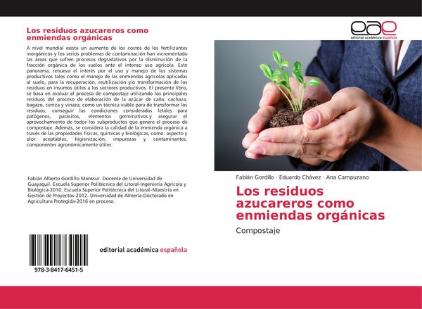 Produktbild: Los residuos azucareros como enmiendas org&aacute;nicas