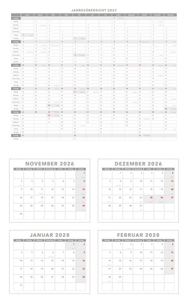 Produktbild: Modelleisenbahnen Kalender 2027