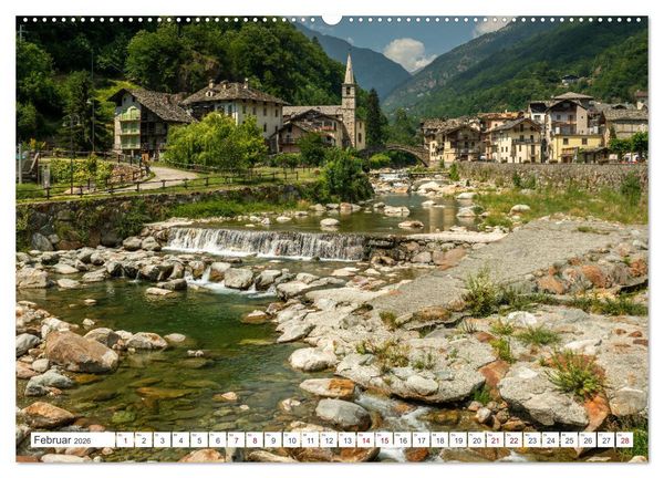 Produktbild: Natur im Aostatal (Wandkalender 2026 DIN A2 quer), CALVENDO Monatskalender