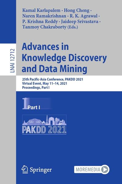 Produktbild: Advances in Knowledge Discovery and Data Mining