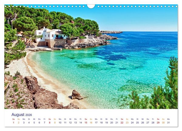 Produktbild: Mallorca - Meine Insel (Wandkalender 2026 DIN A3 quer), CALVENDO Monatskalender