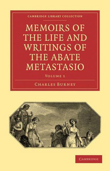 Produktbild: Memoirs of the Life and Writings of the Abate Metastasio