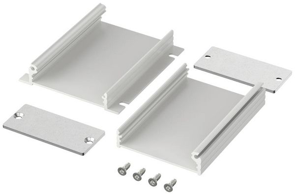 Produktbild: Bopla FILOTEC F 524-80 WL 97253080.HMT1 Flansch-Geh&auml;use 55.3 x 24.4 x 80 Aluminium Aluminium (eloxiert) 1 St.