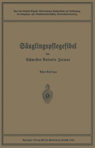 Produktbild: S&auml;uglingspflegefibel