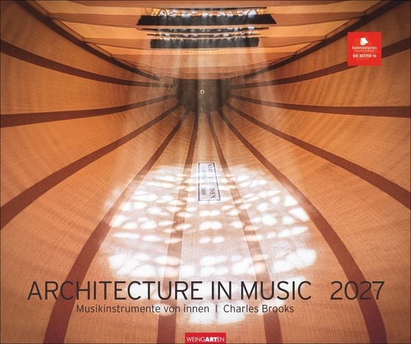 Architecture in Music Kalender 2027 - Musikinstrumente von innen