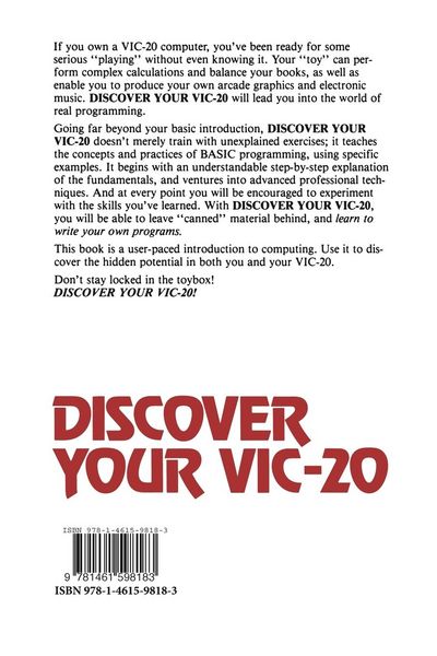 Produktbild: Discover Your VIC-20