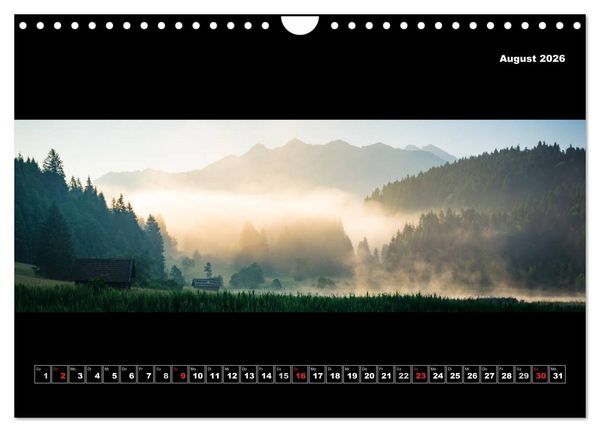 Produktbild: Weitblicke - Panoramen (Wandkalender 2026 DIN A4 quer), CALVENDO Monatskalender