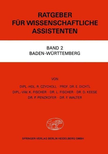Produktbild: Ratgeber f&uuml;r Wissenschaftliche Assistenten
