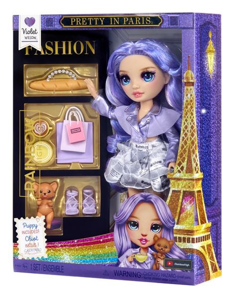 Produktbild: Rainbow High Pretty in Paris Fashion Doll- Violet