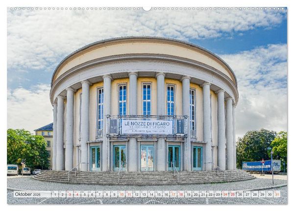Produktbild: Saarbr&uuml;cken Impressionen (Wandkalender 2026 DIN A2 quer), CALVENDO Monatskalender