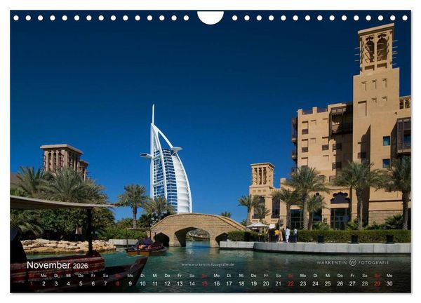 Produktbild: Faszinierendes Dubai (Wandkalender 2026 DIN A4 quer), CALVENDO Monatskalender