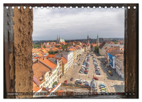 Produktbild: G&ouml;rlitz - Fimstadt mit Charme (Tischkalender 2026 DIN A5 quer), CALVENDO Monatskalender