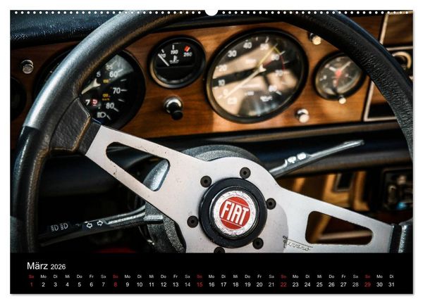Produktbild: Oldtimer inside (Wandkalender 2026 DIN A2 quer), CALVENDO Monatskalender