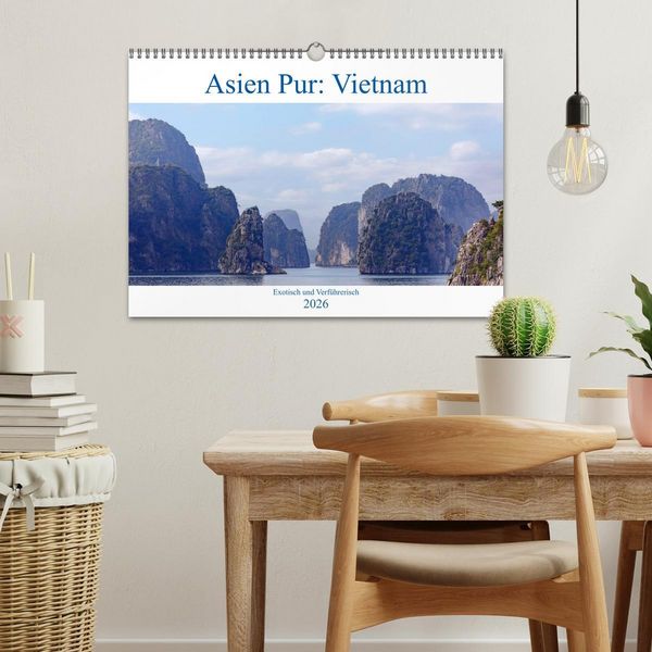 Produktbild: Asien Pur: Vietnam (Wandkalender 2026 DIN A3 quer), CALVENDO Monatskalender